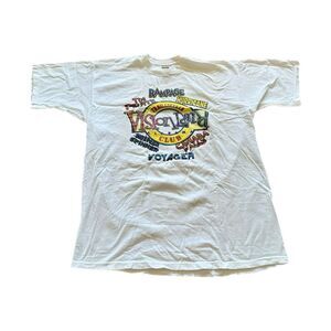 Vintage Visionland Shirt Mens XL Alabama Theme Park y2k White Cotton